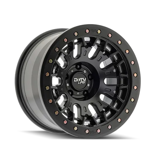 Dirty Life Dual-Tek Technology Dt-3 9317 Satin Black 17X9 -12 6X139.7 106Mm 1