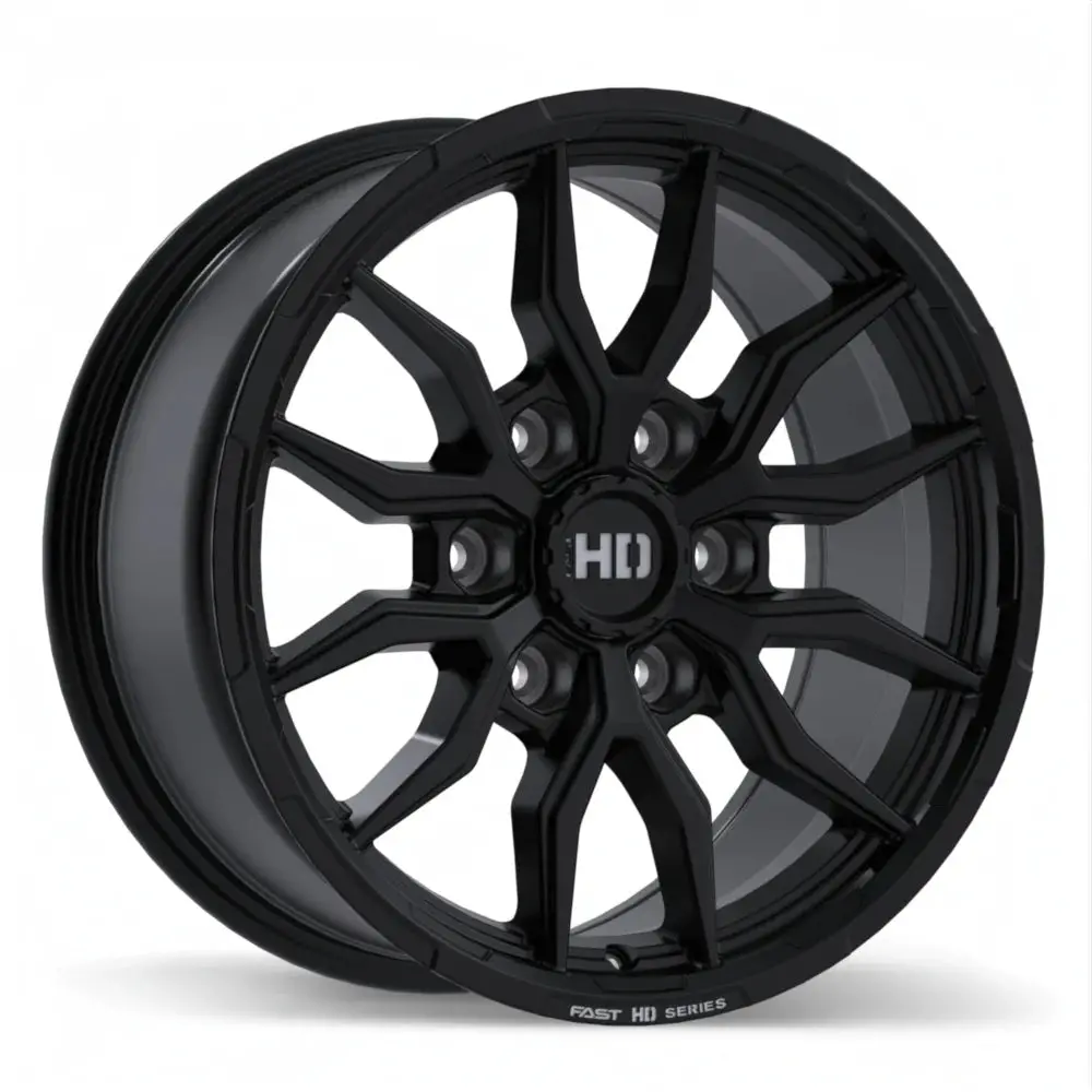 Fast Hd Grit Satin Black 18X8.5 +20 6X139.7Mm 78Mm 1
