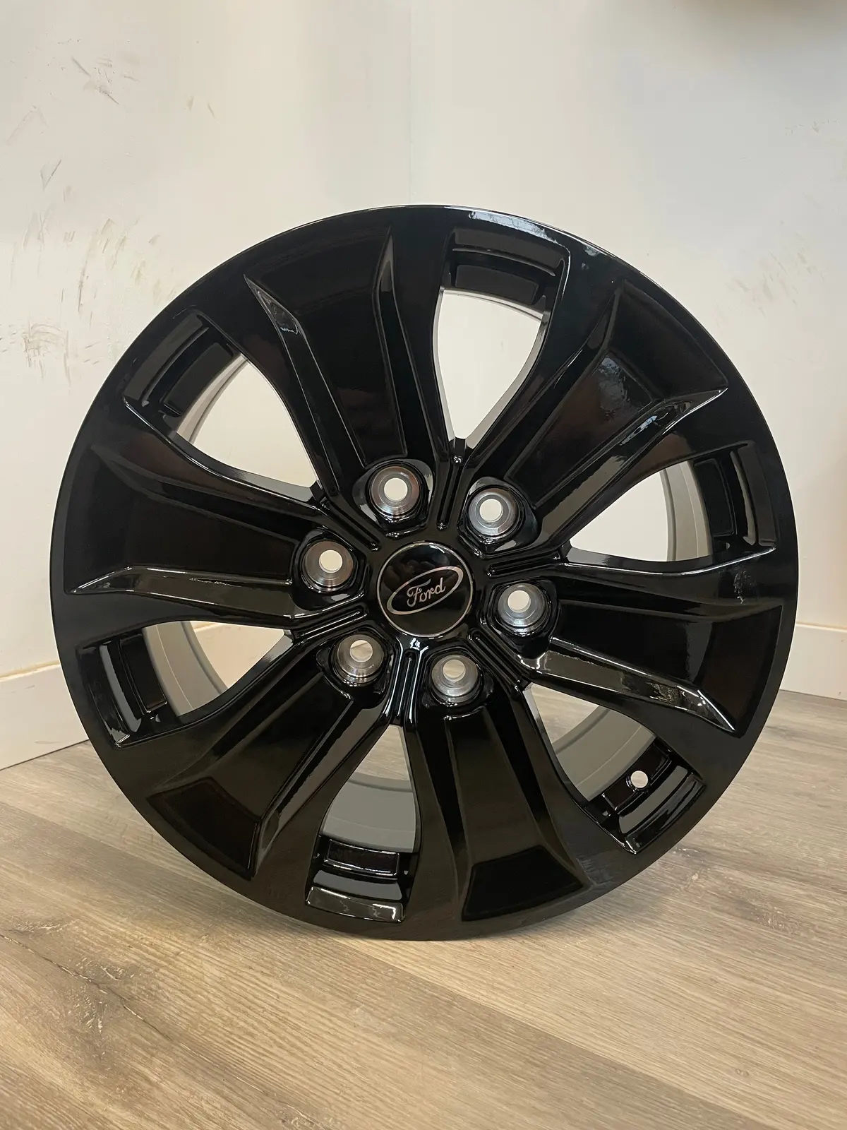 Ford Oem Lariat Reps Gloss Black | 17X7.5 +44 6X135mm 1