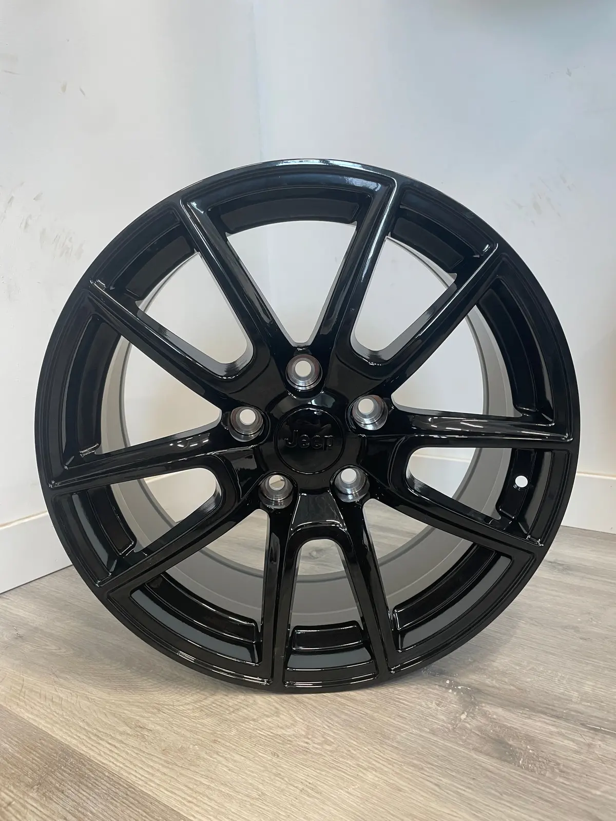 R228 Srt Replika Gloss Black 18X8 +45 5X127mm 71.5Mm ( Dodge, Jeep ) 1
