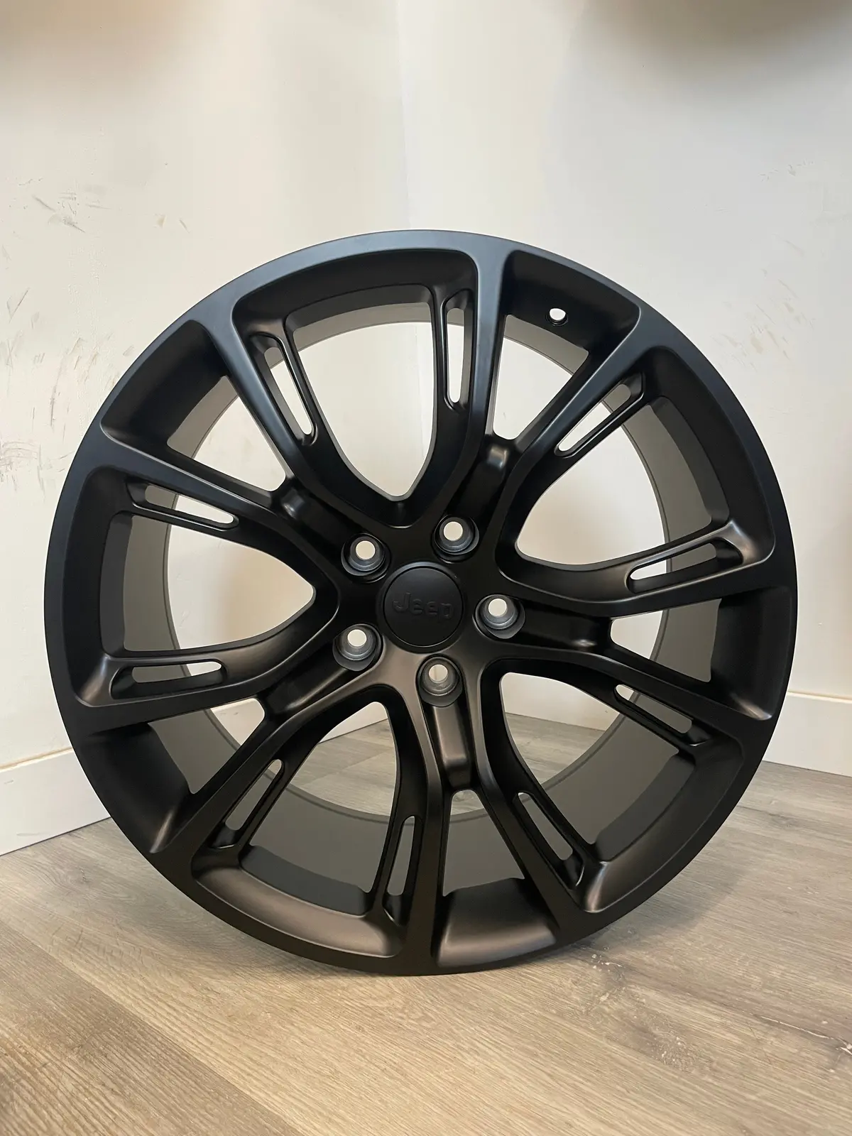 R148b Jeep Srt Replica Matte Black 20X9 +34 5X127mm 71.5Mm 1