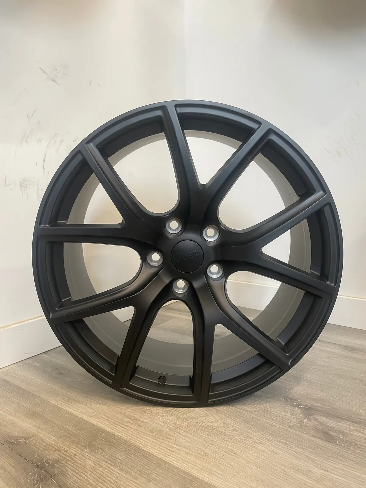 R217a Jeep Srt Replica Matte Black 20X9 +34 5X127mm 71.5Mm 1