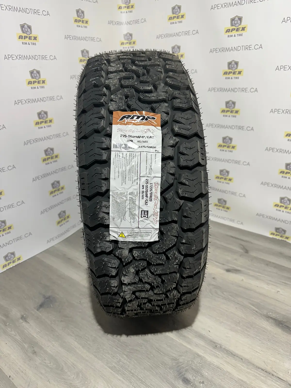 Amp Terrain Pro A/T P | Lt 275/55R20 8 Ply 1