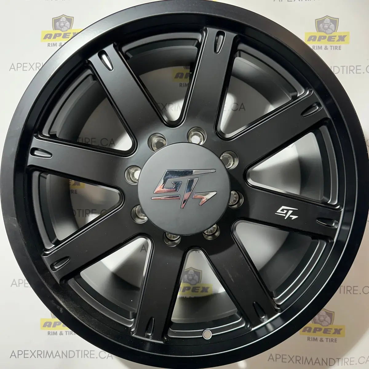 Gt Invasion Satin Black | 20X9 +12 8X170 1