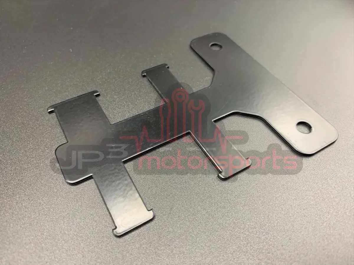 Mazda Rx7 Fd3s Fan Relay Bracket (Black Simplified Oem Style) 1
