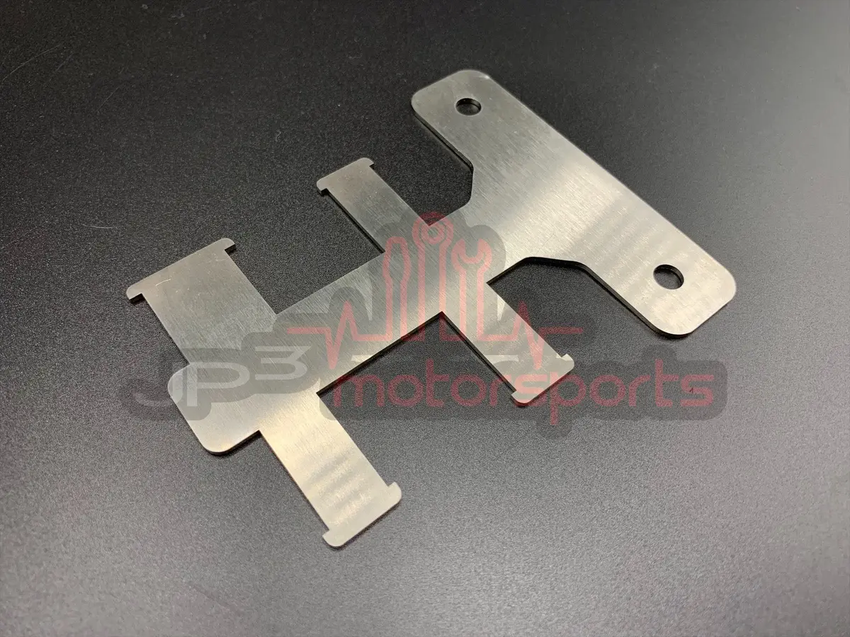 Mazda Rx7 Fd3s Fan Relay Bracket (Stainless Simplified Oem Style) 1