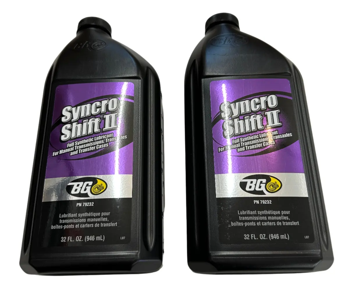Bg Syncro Shift Ii Synthetic Gear Lubricant - 2014+ Fiesta St / 2013+ Focus St Transmission Oil Service Kit 1
