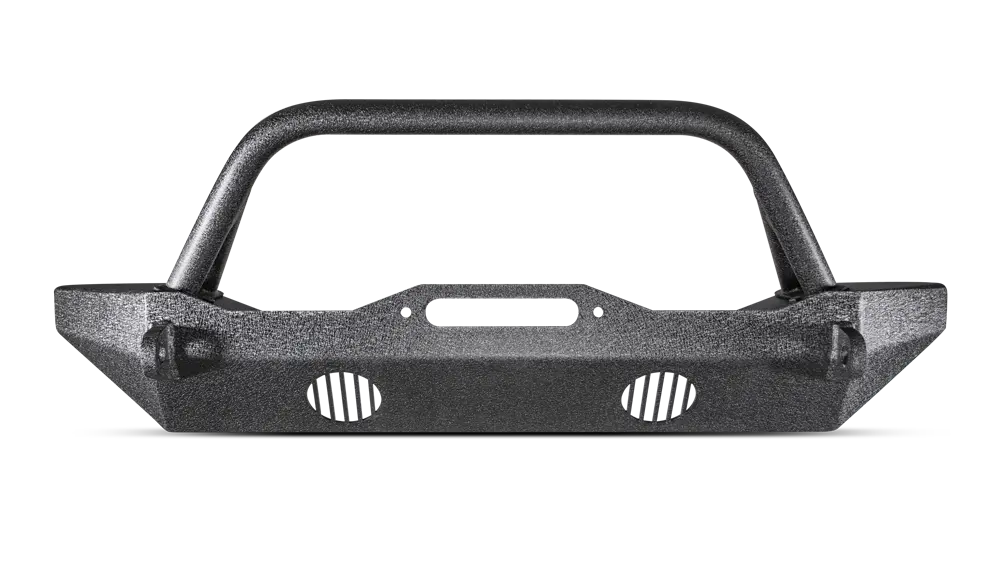 2007-2018 Jeep Wrangler Jk Front Bumper Mid-Stubby 1