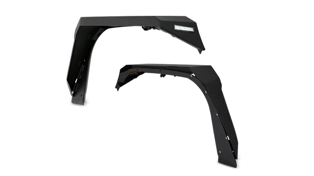 2018-2024 Jeep Wrangler Jl & Gladiator Jt Front Fender Flares 1