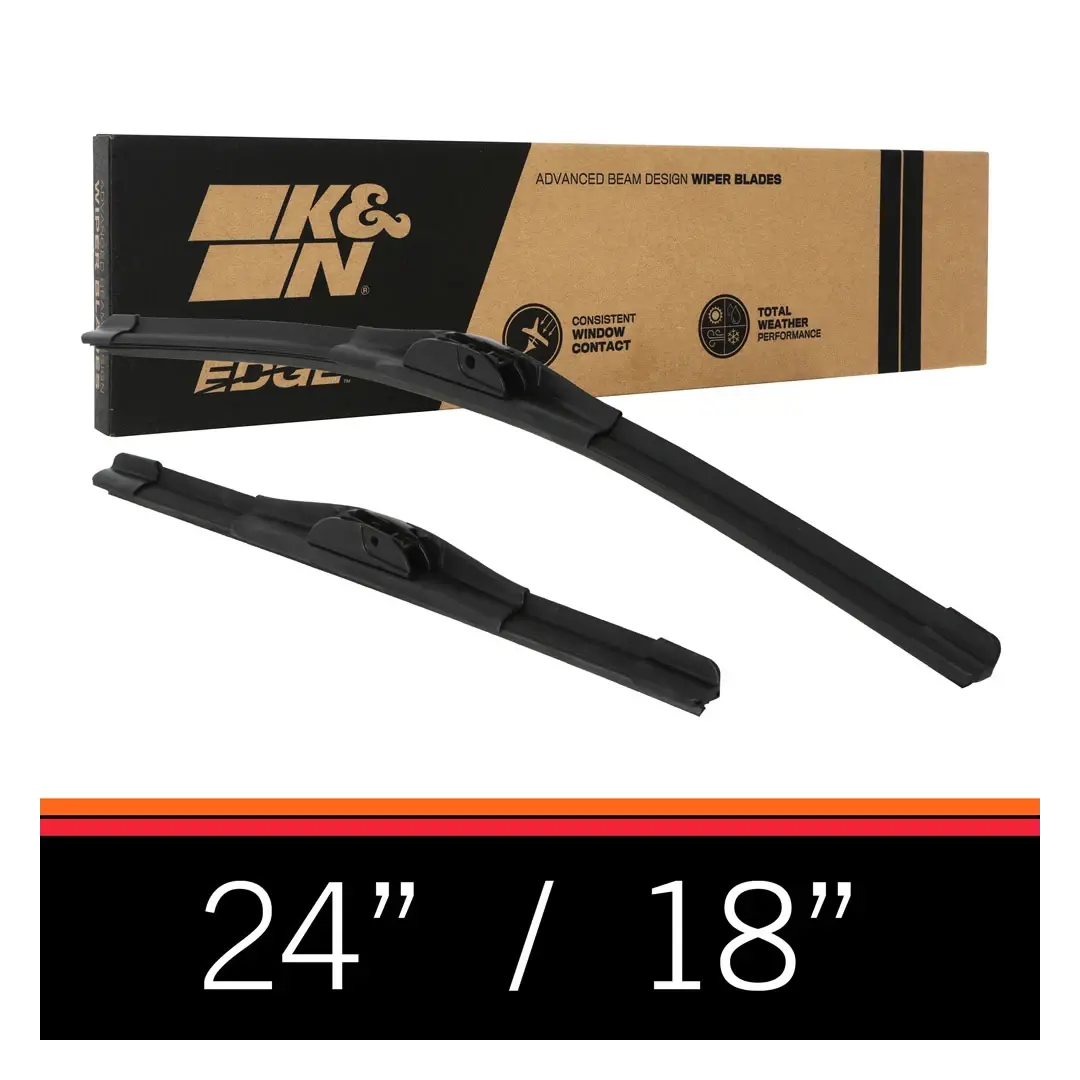 K&N Edge Wiper Blades 24In/18In   Fits 2022-2026 Elantra N 1