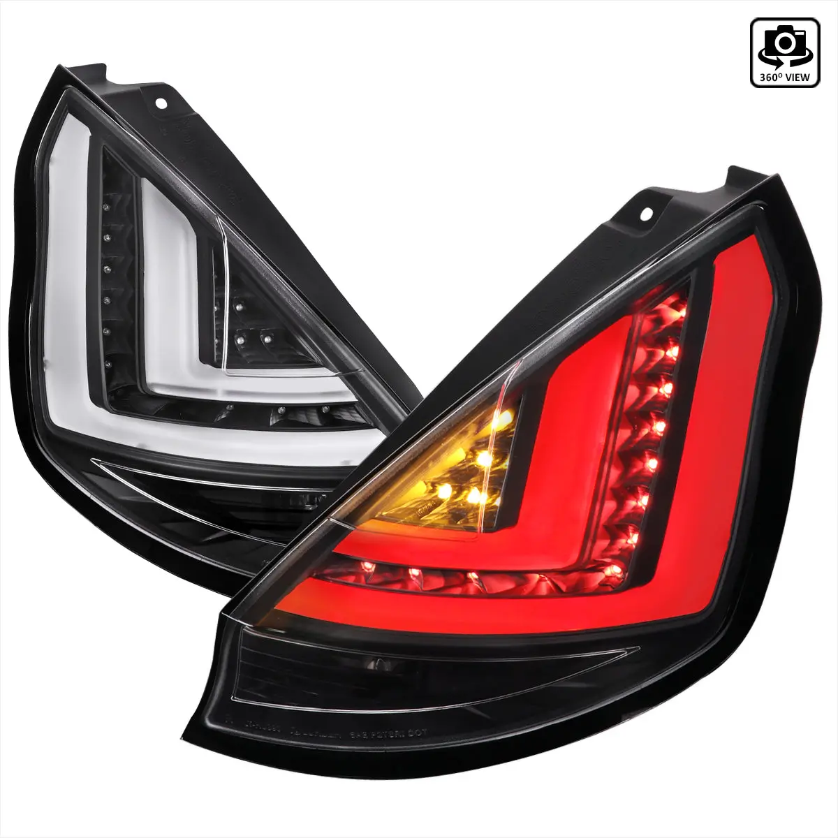 Spec-D Tuning Direct Fit 2014-2019 Ford Fiesta St Led Tail Lights - 3 Colors Available ! 1