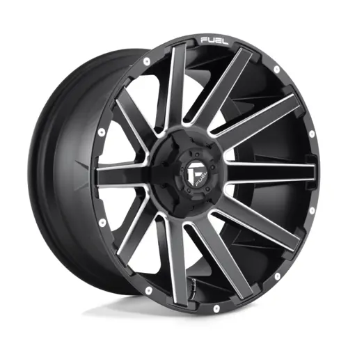 Fuel Contra 22X10 -19 6X135/6X139.7 106.1 Matte Blk Milled 1