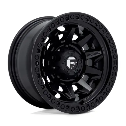 Fuel Covert 18X9 +1 6X139.7 106 Matte Blk 1