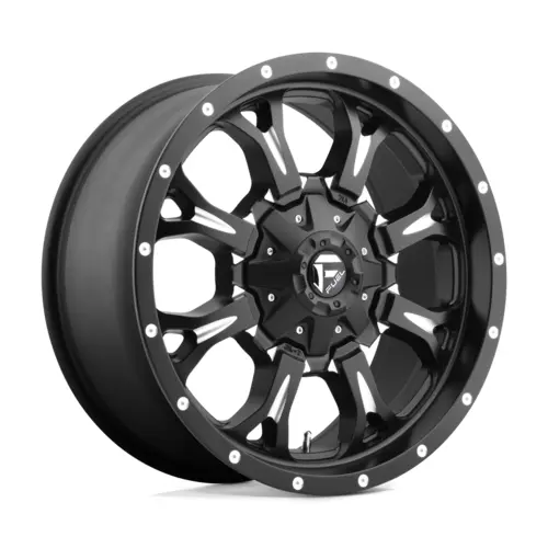 Fuel Krank 20X9 8X170 125.1 +20 Matte Black Milled 1