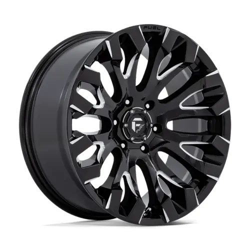 Fuel Quake 20X10 6X135 -18 Gloss Black Milled Text For Clearance Pricing *** 1