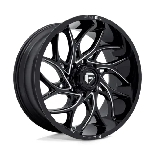 Fuel Runner 22X12 8X170 125.1 -44Mm Gloss Blk Mil 1