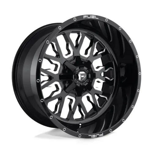 Fuel Stroke 20X10 6X135/6X139.7 106.1 -19 Gloss Black Milled 1