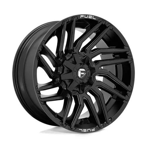Fuel Typhoon 22X12 -44 8X180 124.3 Gloss Black * Text Us For Wholesale Price * 1