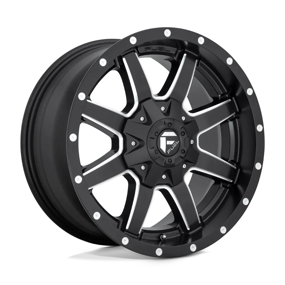 Fuel Maverick 18X9 +20 8X170 125.2 Matte Blk Mill ( Text For Clearance Price *** ) 1