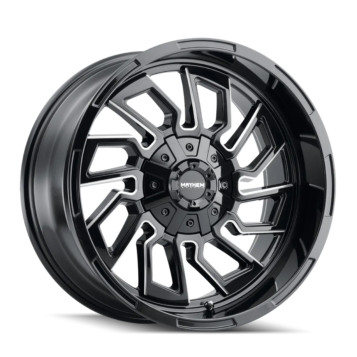 Mayhem Flywheel 8111 Gloss Blk Milled | 20X9 5X127/5X139.7 +0 87.1Mm 1