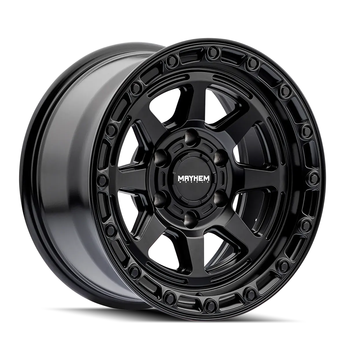 Mayhem Ridgeline 8306 Satin Blk | 17X8.5 6X139.7 -6 106.1Mm 1