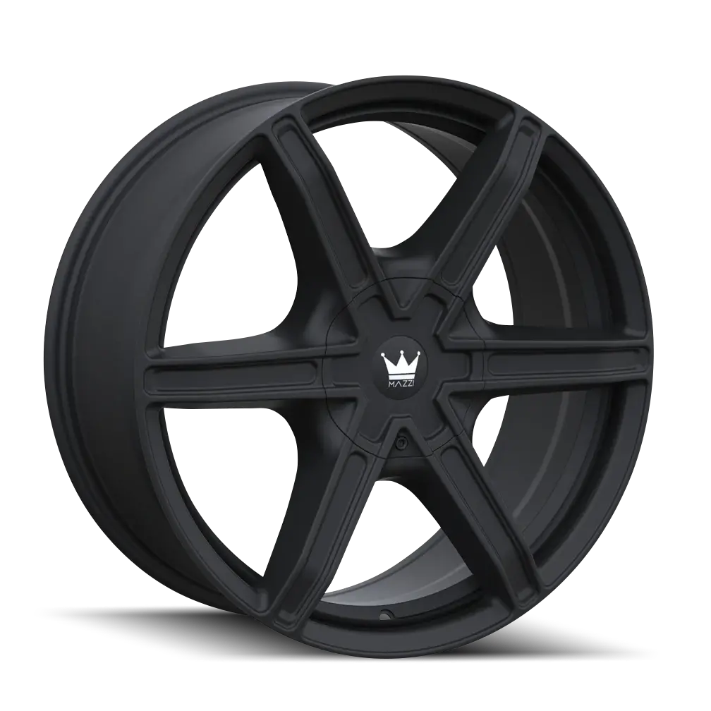 Mazzi Stilts Matte Blk | 24X9.5 6X135/6X139.7 +30 106Mm 1