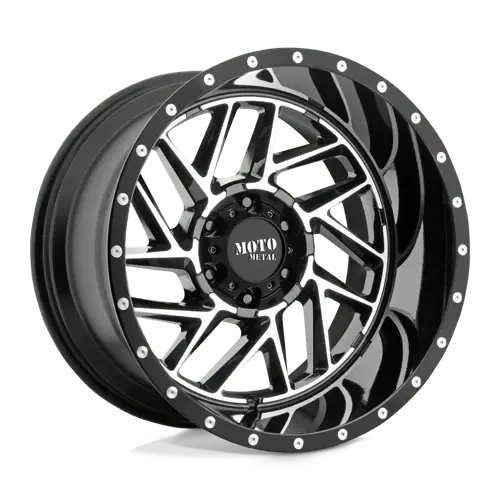 Moto Metal Mo985 20X10 -18 5X127 G-Blk Mach 1