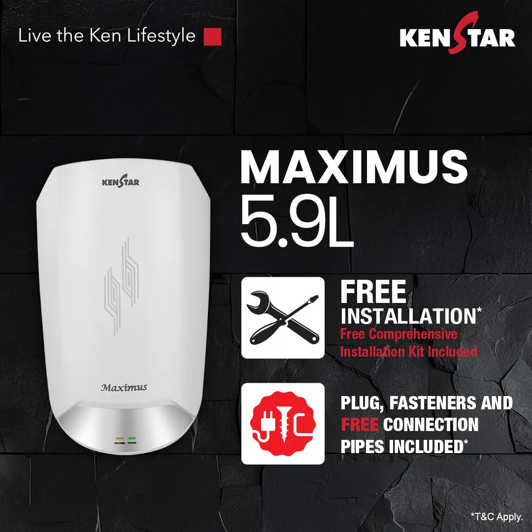 Maximus 5.9L, Water Heater 1
