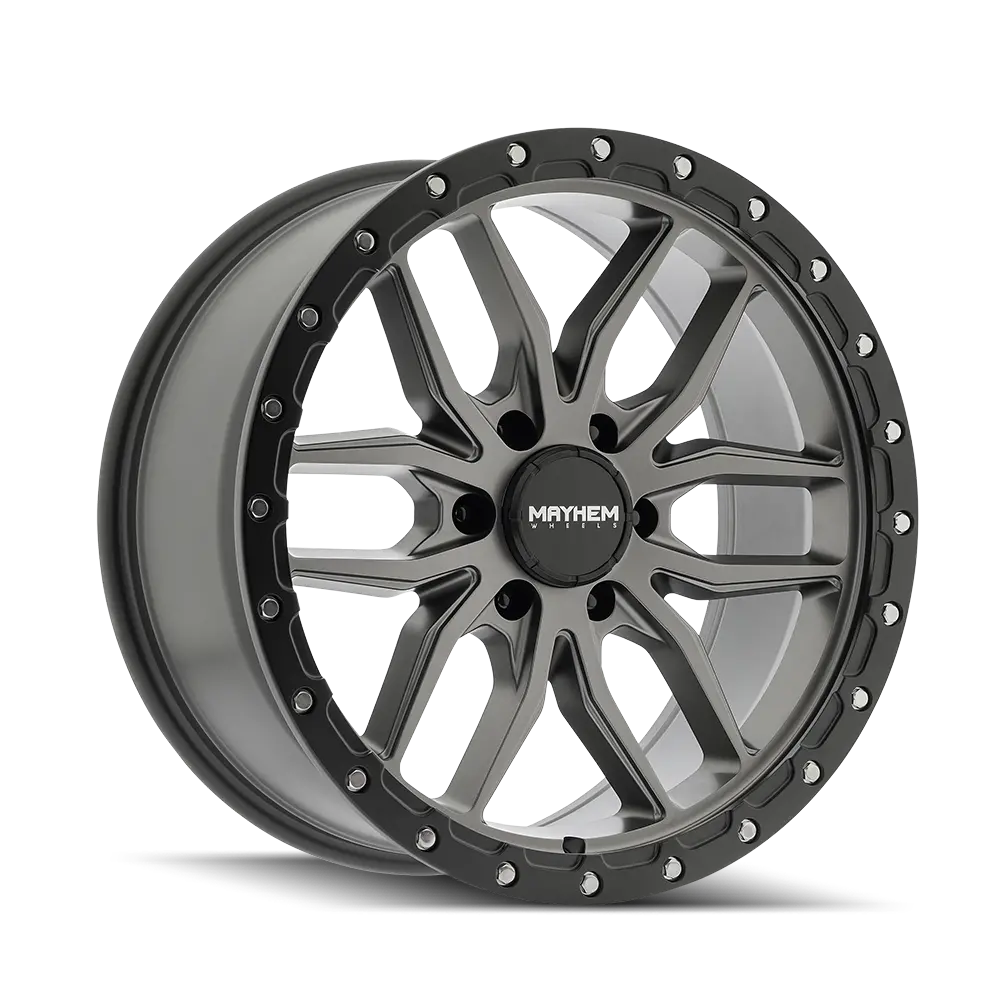 Mayhem Vector 8310 Matte Gunmetal Black Lip 20X9 6X135 18Mm 87.1Mm 1