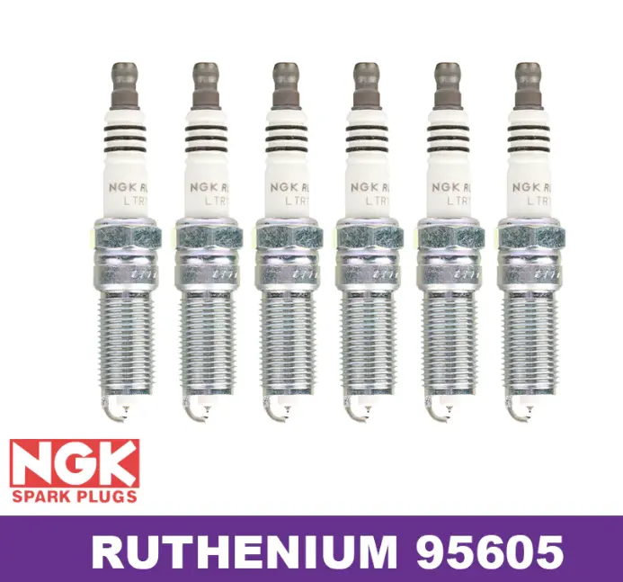 Ngk Ruthenium Hx Spark Plugs 1 Step Colder *Pre-Gapped*  2020+ Explorer St 1