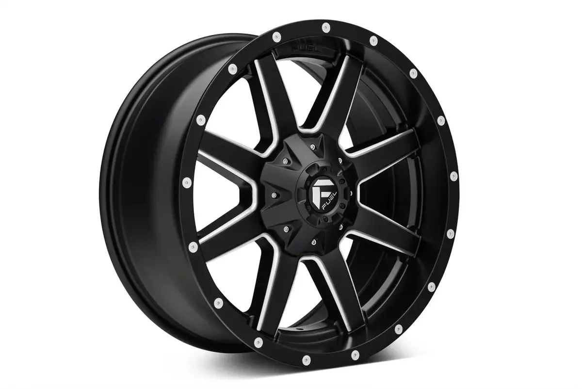 Fuel Maverick 20X9 +1 6X135/6X139.7 106.1 Matte Blk Mill ( Txt For Clearance Pricing *** ) 1