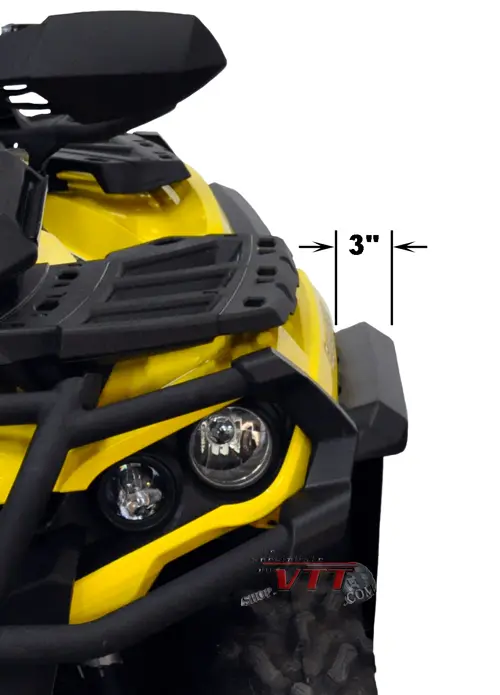Extensions D'ailes // Can Am Outlander (G2) 2012+ 1