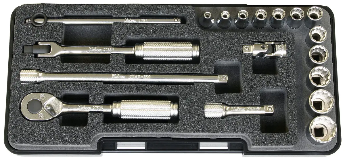 1/4 Sq. Dr. Socket Set Z-Series 26 Pieces 1