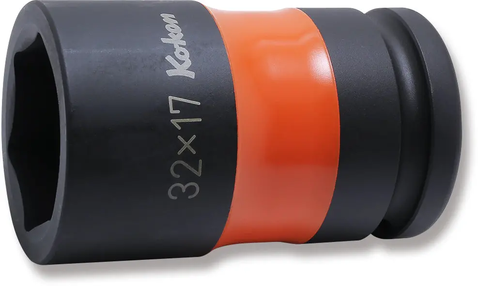 3/4 Sq. Dr. Rear Wheel Nut Socket  35 X 17Mm Hex X Square 75Mm Color Coded 1