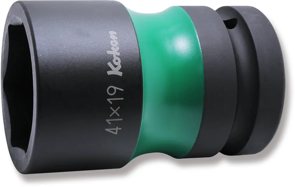 1 Sq. Dr. Rear Wheel Nut Socket  41 X 20Mm Hex X Square 87Mm Color Coded 1