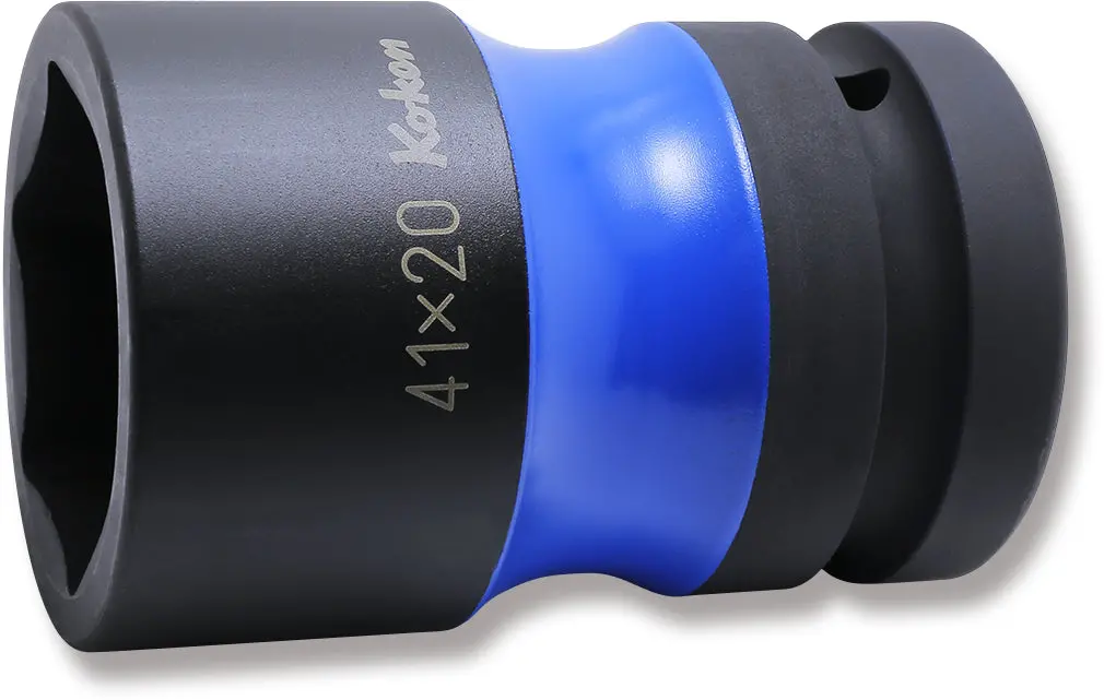 1 Sq. Dr. Rear Wheel Nut Socket  41 X 21Mm Hex X Square 87Mm Color Coded 1