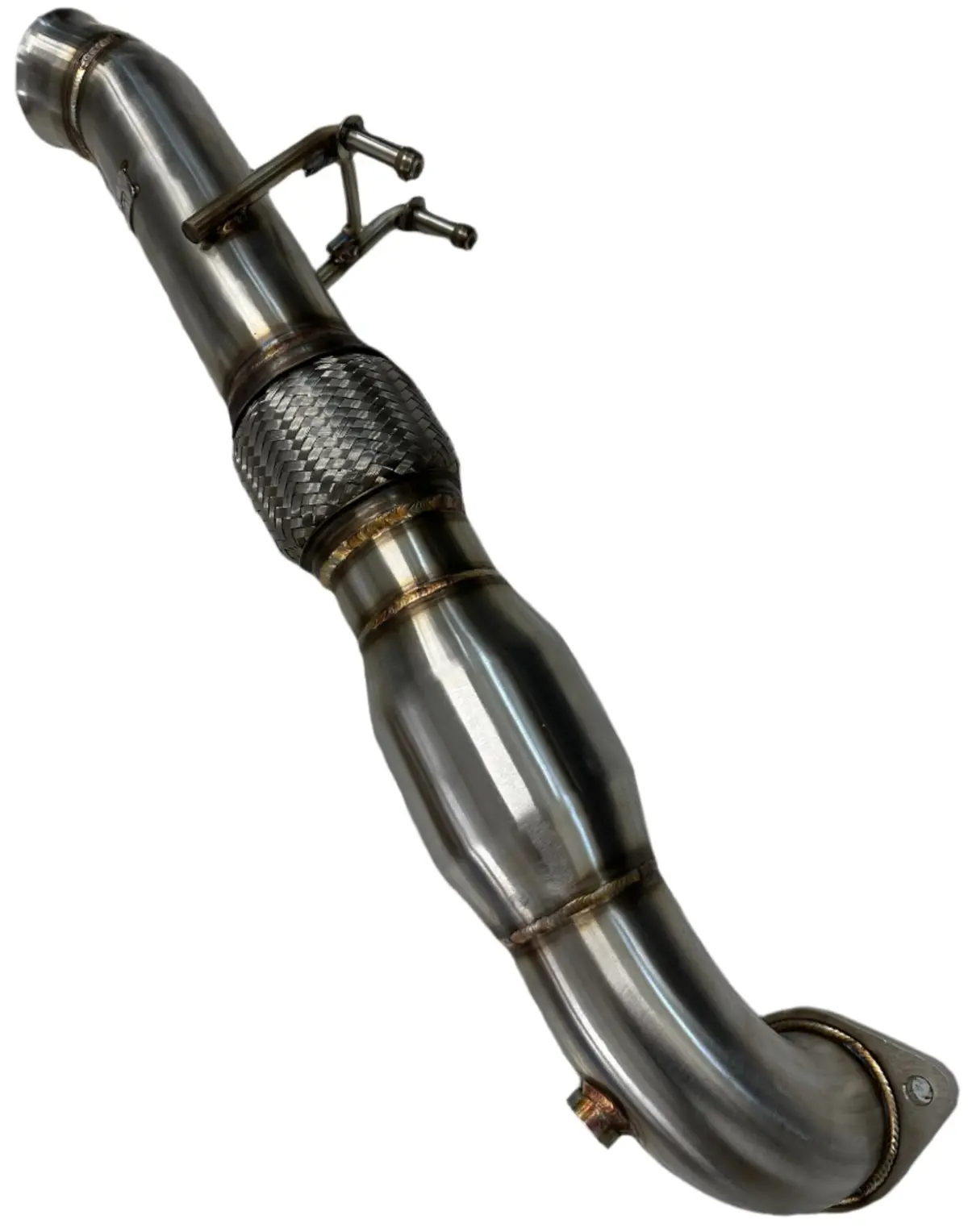 2016-2018 Whoosh Motorsports Ford Focus Rs Catted Downpipe *Free Shipping* 1