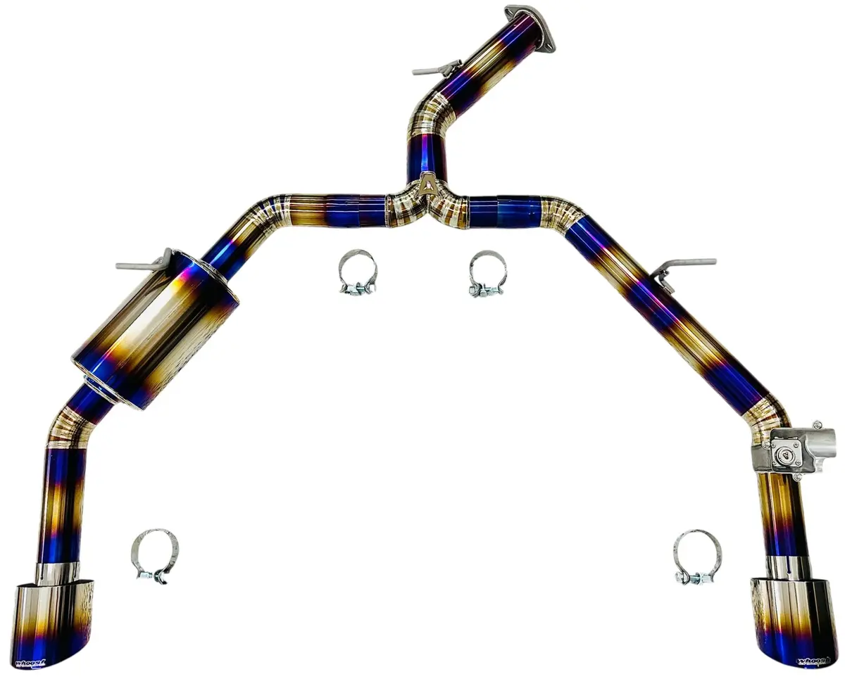 Whoosh Motorsports Titanium Axle Back Exhaust Kit  2022-2026 Elantra N 1