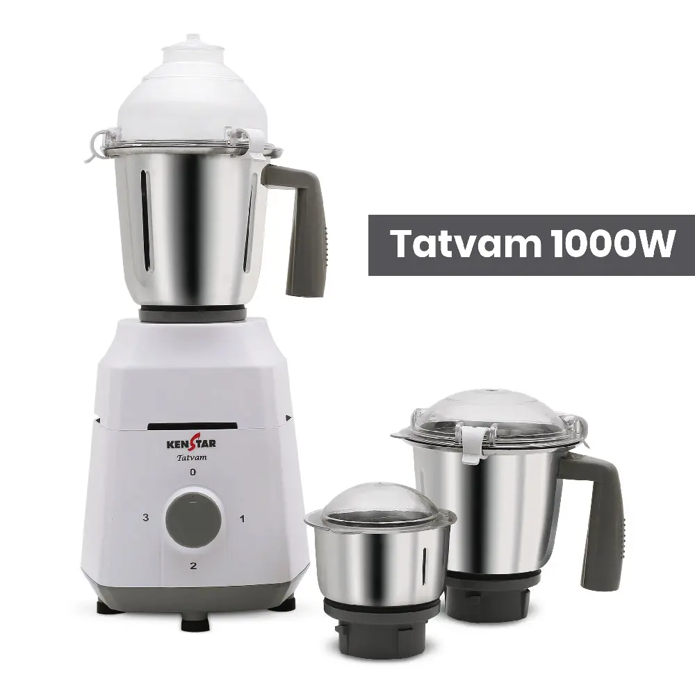 Tatvam 1000W, Mixer Grinder With Endura Plus 100% Copper Motor 1