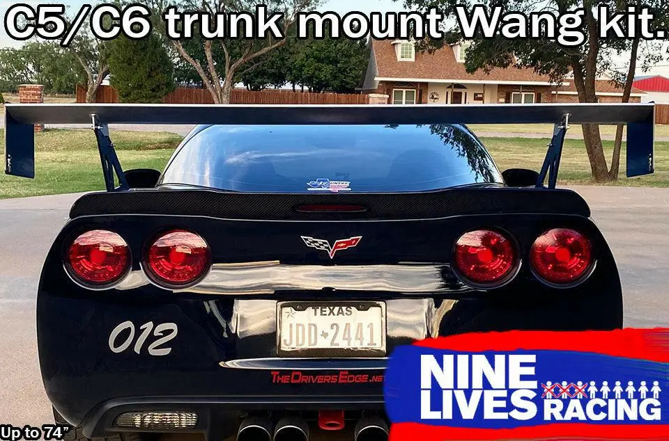 Corvette Big Wang Trunk Mount Kit '97-13 C5/6 1