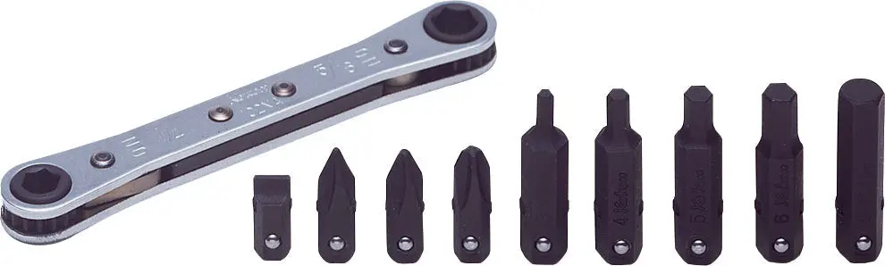 1/4" Sq. Drive 12 Piece 6-Point Socket Set 5-10Mm 1