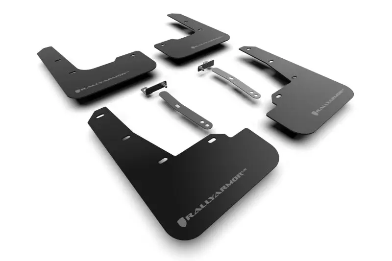 Rally Armor Mud Flap Kit Black W/Grey Logo 2022-2023 Elantra N *Free Shipping* 1