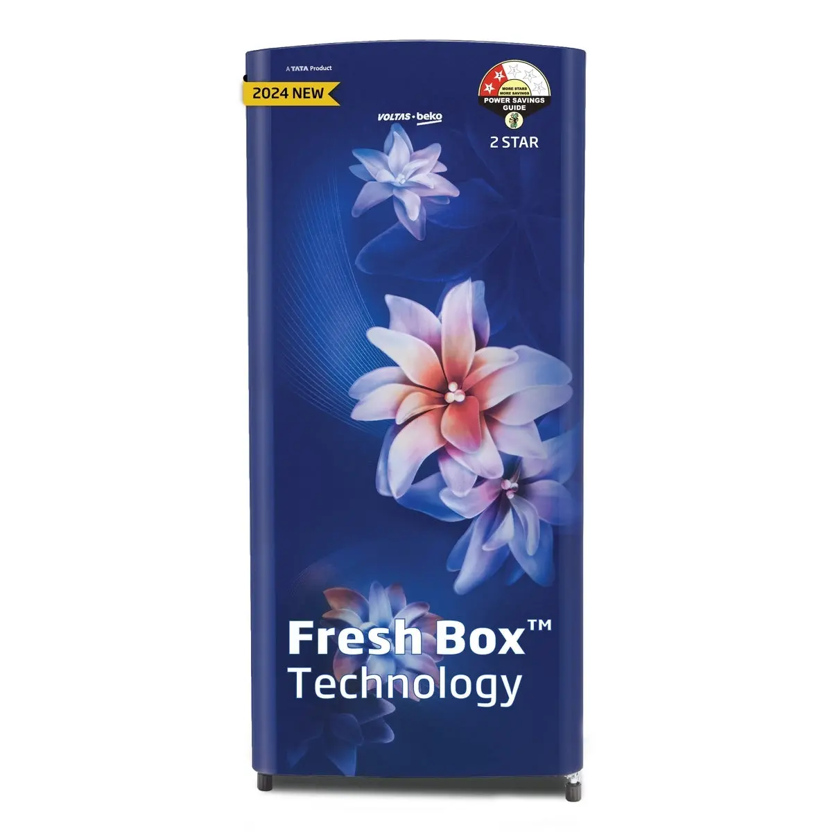 183 L 2 Star Direct Cool Single Door Refrigerator (Rdc215d/S0wbr0m0000go, Stella Blue, With Fresh Box Technology And Chiller Zone) , Voltas Beko, A Tata Product 1