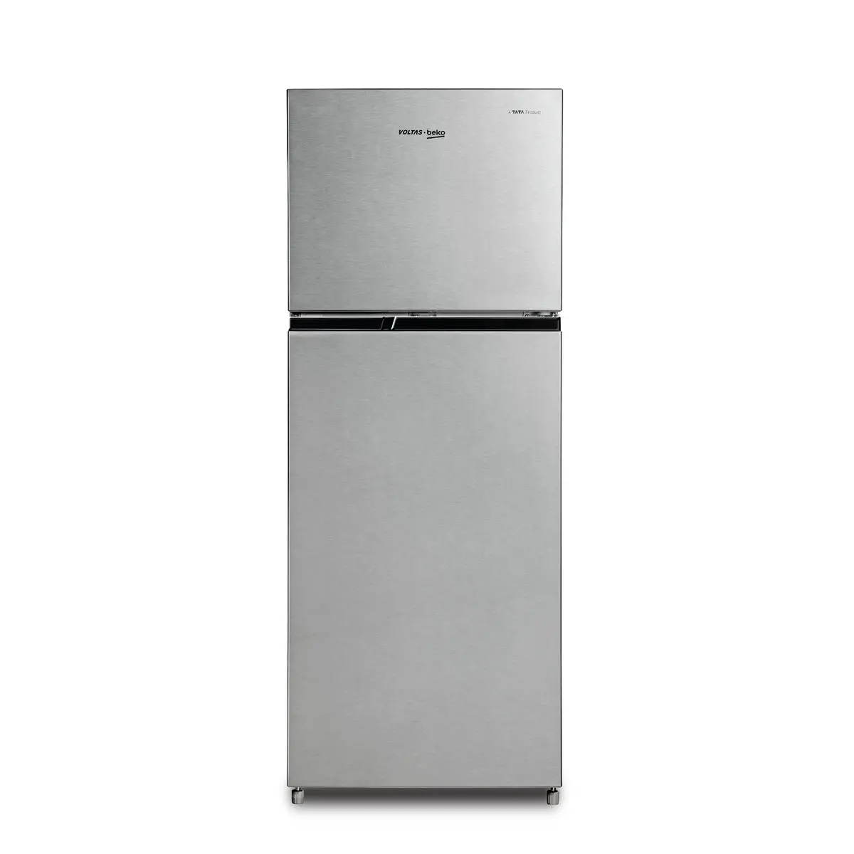 248 L 2 Star Frost Free Double Door Refrigerator (Rff285d/W0xir0i0000go, Brushed Silver, With Neo Frost Dual Cooling Technology) , Voltas Beko, A Tata Product 1