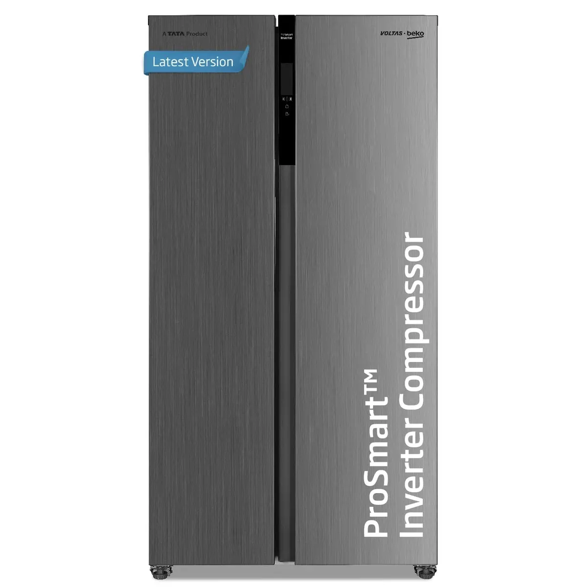 472 L Frost Free Side By Side Refrigerator (Rsb495/Fpv300rxid, Inox Steel, Electronic Temperature Control And Display, With Prosmart Inverter Compressor) , Voltas Beko, A Tata Product 1
