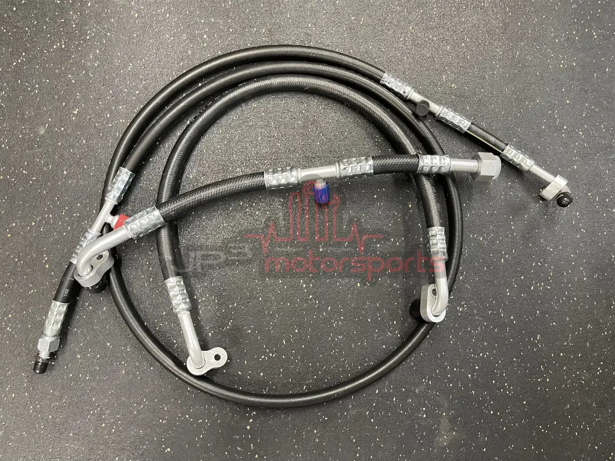 Mazda Rx7 Fd3s 13B-Rew Ac Line Kit For Oem Smic/Fmic (Rhd) ***'92 And Earlier R12 Style Evaporator*** 1