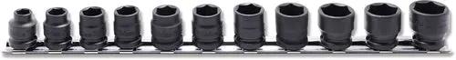 1/2 Sq. Dr. Bit Socket Set  4-19Mm Hex Length 60Mm  10 Pieces 1
