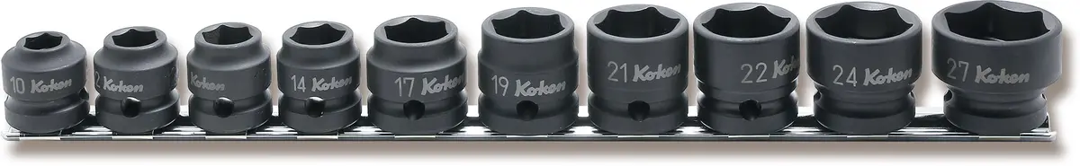 1/4 Sq. Dr. Socket Set  1/8-3/8 Hex Length 25Mm  8 Pieces 1