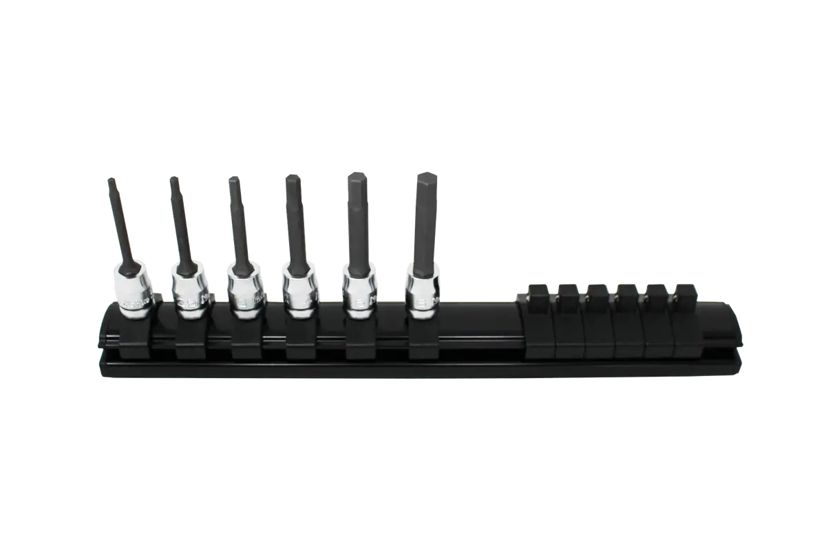 1/4 Sq. Dr. 7 Piece Tamper-Resistant Torxâ® Socket Set T10h-T40h 1