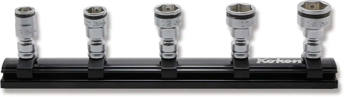 1/4 Sq. Dr. Universal Socket Set  3/16-9/16 12 Point 150Mm  9 Pieces 1
